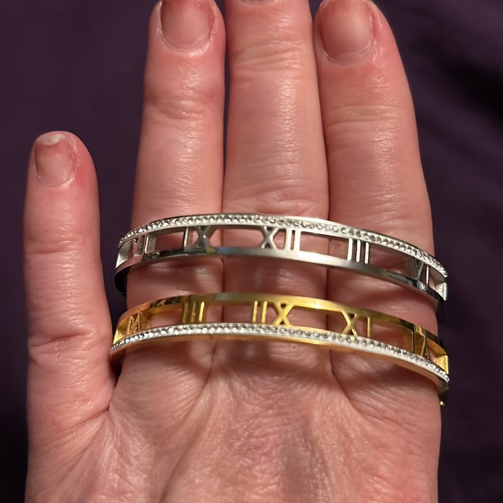 Silver or gold bracelet